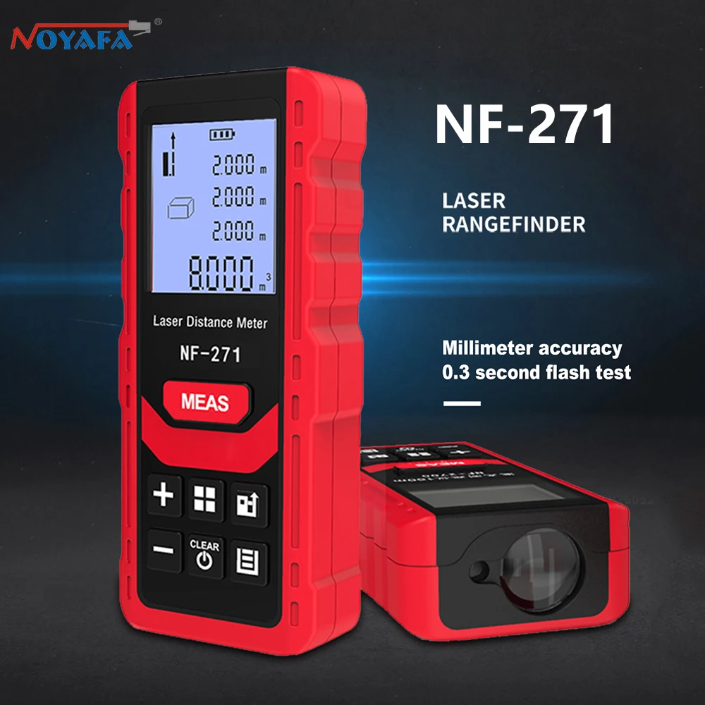 Industrial Laser Training - Télémètre laser numérique Noyafa NF-271, outil