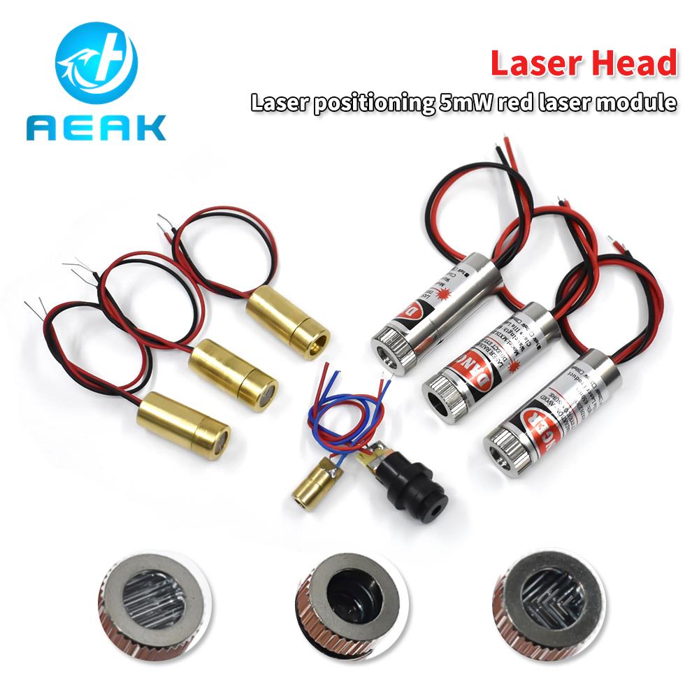Industrial Laser Head - Module avec pointeur laser rouge à