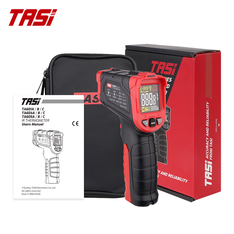 Industrial Laser Temperature - Thermomètre infrarouge TASI TA601A TA601B TA601C,