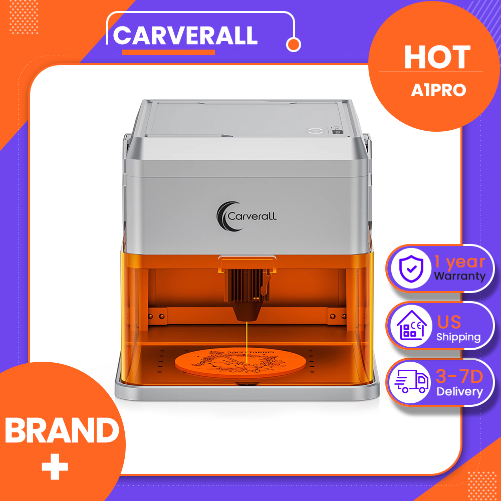 Industrial Laser Etching Machine - Graveur laser Carverall A1PRO 10W avec