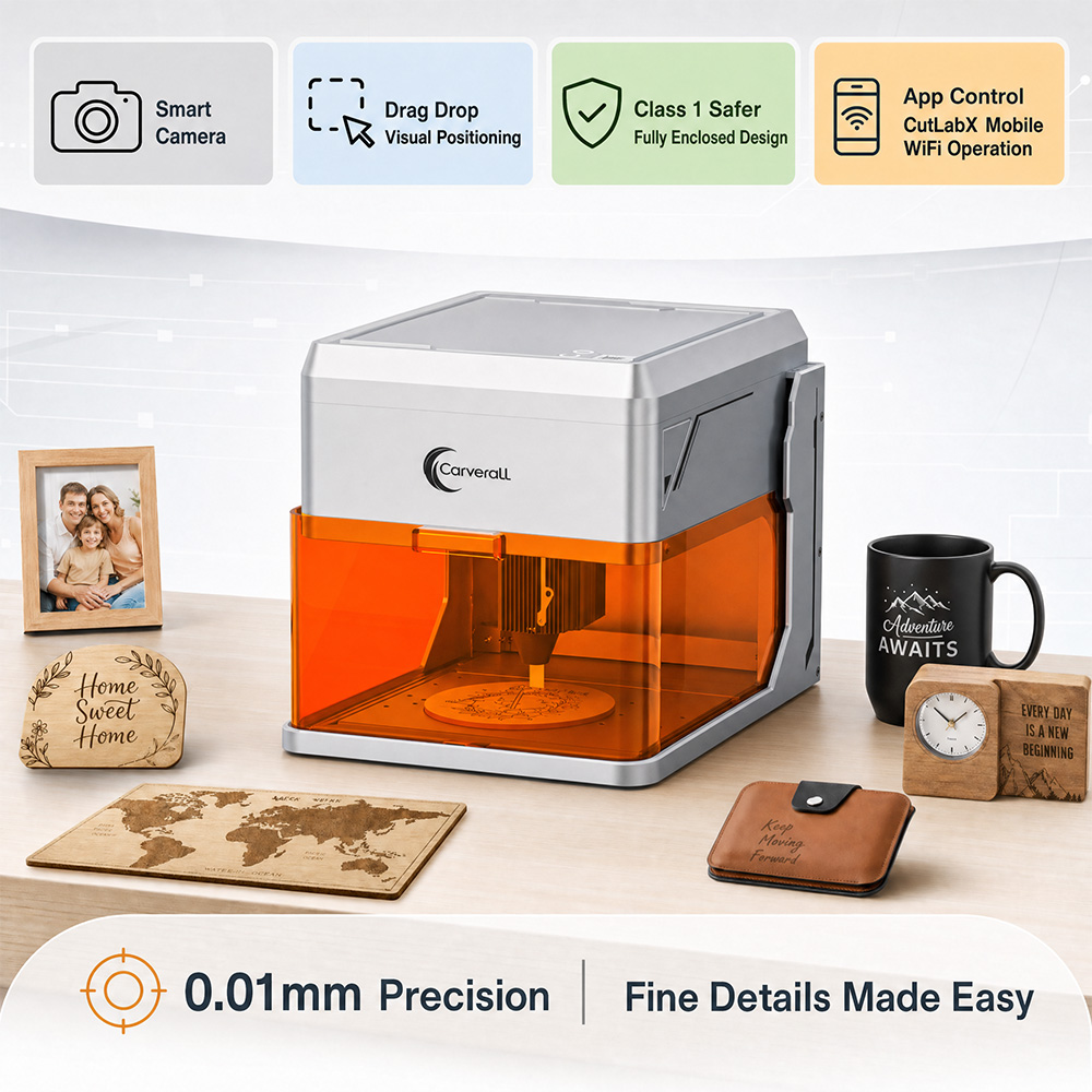 Graveur laser Carverall A1PRO  - Industrial Laser Etching Machine avis et prix
