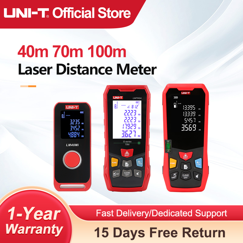 Télémètre laser UNI-T 40m 60m  - Industrial Laser Training avis et prix